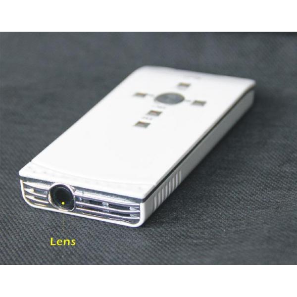 8 Lumen Mini LCOS LED projector 720P home theatre projector forkids USB AV TF card built-in battery