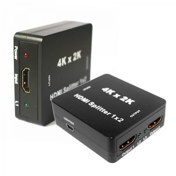 4K*2K MINI HDMI Splitter 1x2 1.4V