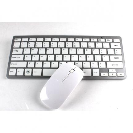 Bluetooth wireless combo,bluetooth keyboard and mouse,sliver