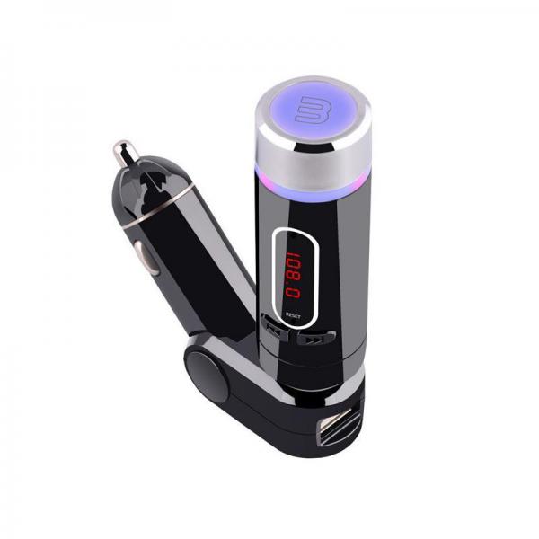 Car Bluetooth FM Transmitter Car Kit Hands Free USB Charger