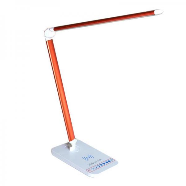 ICABLELINK The latest desk lamp that shield an eye with the function of wireless charging,red
