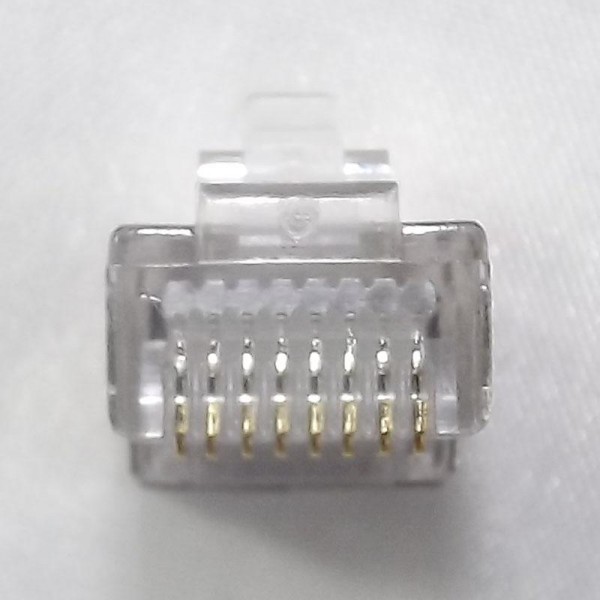 new shielded Cat5 RJ45 connector