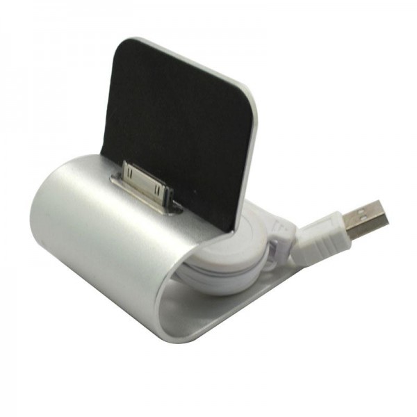 USB Charging Docking Dock Station for Samsung Galaxy Tab P1000(White)