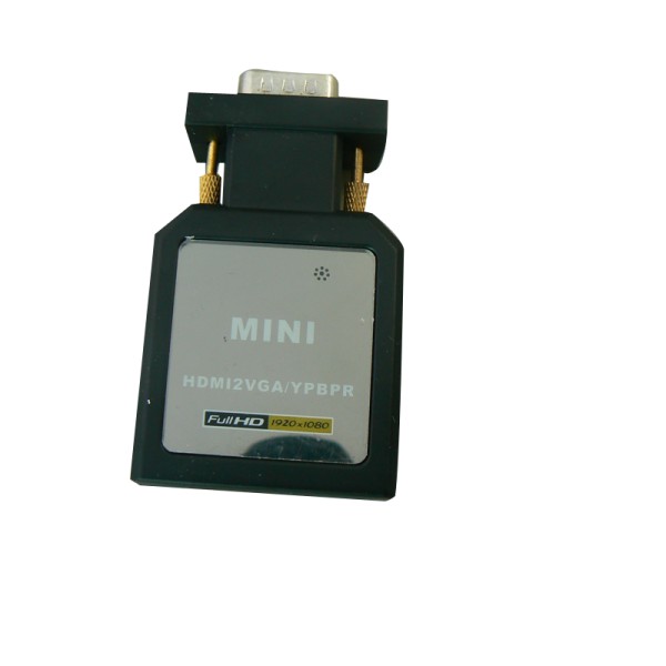 MINI HDMI to vga/ypbpr +spdif+audio