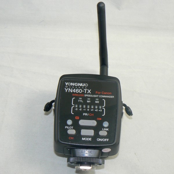 YN460-TX 2.4G wireless TTL commander support for up to 16 YN460-RX speed lights
