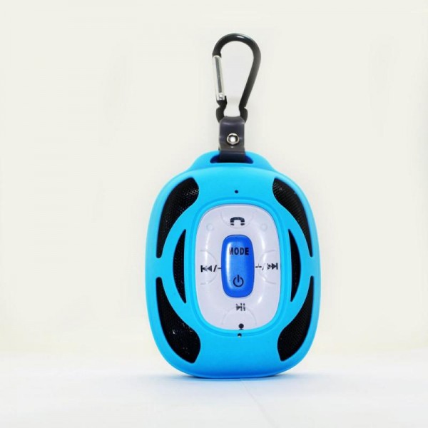 Portable Solar Powered Bluetooth Speaker for iphone/ipad,blue