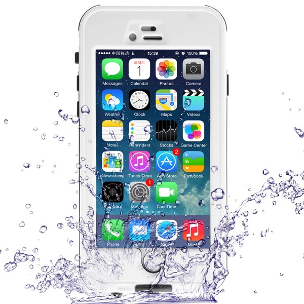 Activity-Proof Dirt Snow Waterproo Shockproof Dirt SnowProof Cover case for iPhone6 ,white