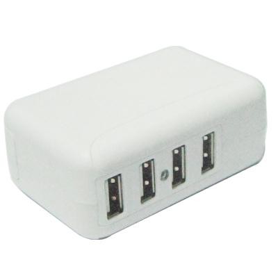 white Mobile universal adapter charger