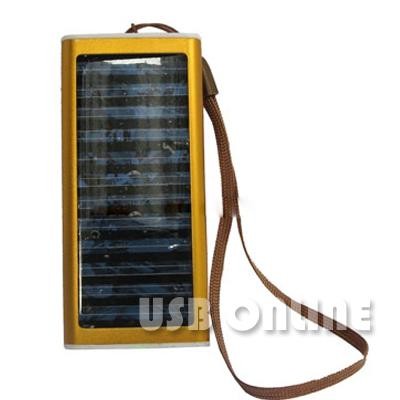 1350mAH Solar Charger for MP3,MP4,Mobile,Digital Camera (yellow)