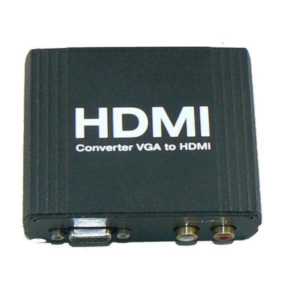 VGA+ R/L TO HDMI Converter