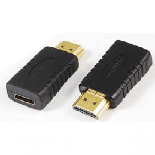HDMI male to mini HDMI female adaptor