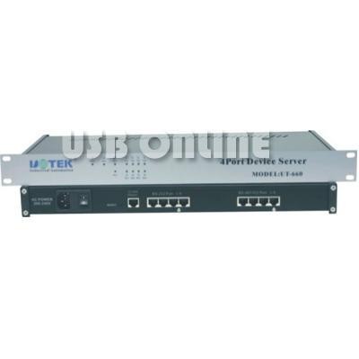 10/100M TCP/IP (ETERNET NETWORK) TO 4 PORT SERIAL RS232/422/485 PROTOCOL CONVERTER
