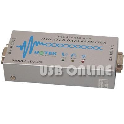 INDUSTRIAL RS422/485 TO 422/485 REPEATER WITH OPTICAL ISOLATION