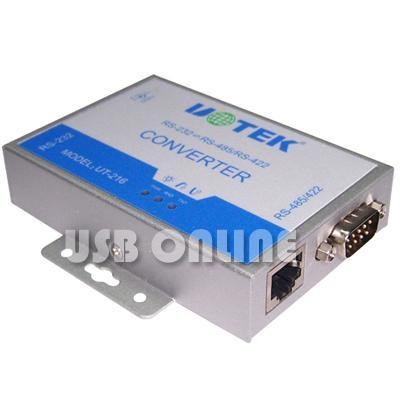 COMMERCIAL RS232 TO 422/485 CONVERTER WITH OPTICAL ISOLATION;EXTERNAL MOUNTED