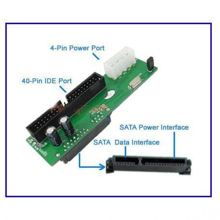 PATA/IDE TO Serial ATA SATA Adapter For 2.5/3.5 SATA HD