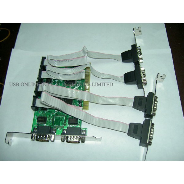 PCI to Serial 4-port host controller card