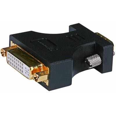 HD15(VGA) Male to DVI-A Female Adapter (Gold Plated)