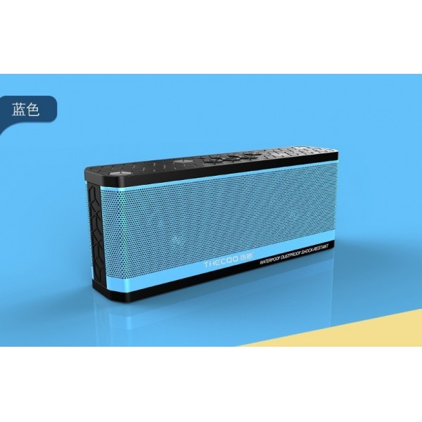 MastiAqua Portable Bluetooth Speaker, Water Resistant/Waterproof Shockproof and Dustproof Speakers ,BLUE