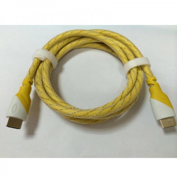20M HDMI 2.0 Male to male gold plated cable Support 1080P 4K2K 3D Erthernet 24AWG With Nylon weave