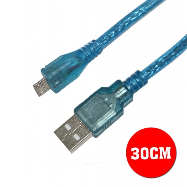 30CM High Speed USB2.0 to Micro USB Cable cell phone MP3 MP4 player