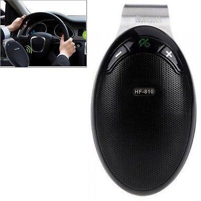 Bluetooth 4.0 Hands Free Car Kit Speakerphone Speaker for iPhone / HTC ,black
