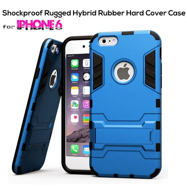 Shockproof Rugged Hybrid Rubber Hard Cover Case for iPhone 6 4.7