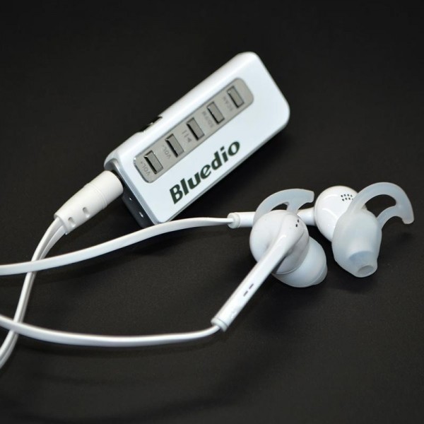 Bluedio Bluetooth Wireless Headset Headphone Earphone Support Micro-SD Card,white