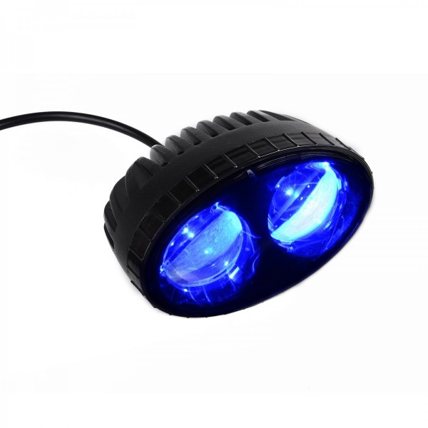 8W CREE Blue LED Forklift Safety Light Warehouse Safe Warning Light, 9V-60V LED, 250LM, Spot Light