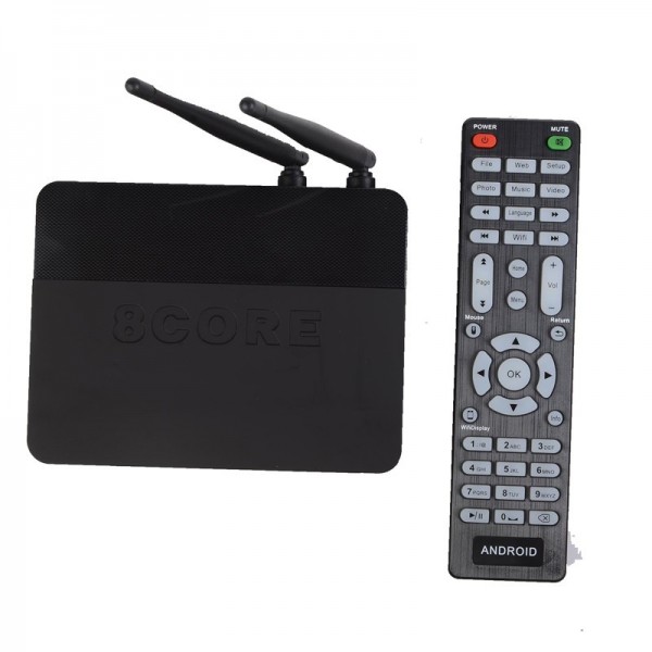 Android 5.1 CSA91 TV Box Set Top Box Chipset RK3368 DDR3 2GB Flash 16GB Support LAN 100M Base-T WIFI Bluetooth