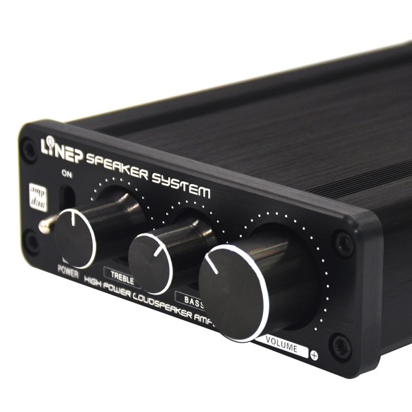136W High-power amplifier; digital amplifier HiFi stereo high-power amplifier; audio signal amplifier