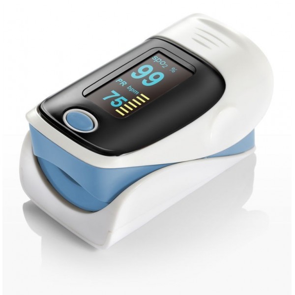 Fingertip Pulse Oximeter Finger Blood Oxygen SpO2 PR Heart Rate Monitor,green