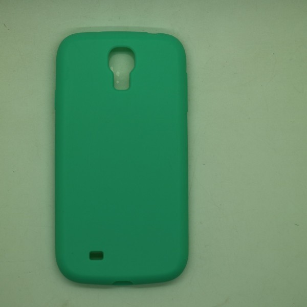 Full Screen Window ,Touch Transparent View Flip Case Cover for samsung S4/i9500 ,green