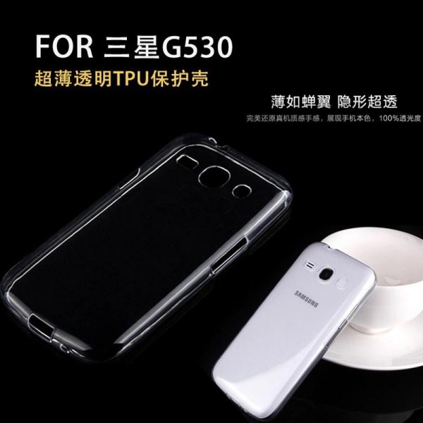 Ultra Thin Soft Silicon TPU Clear Phone Case For Samsung G313H