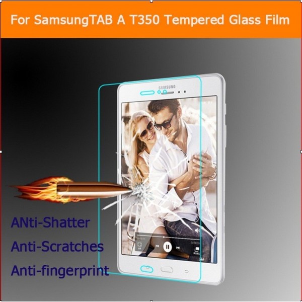 Premium Tempered Glass Screen Protector Protective Film For Samsung Galaxy TAB A T350 T351 T355 8.0