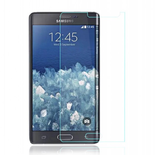 0.33mm Ultra Thin Arc edge HD Clear Tempered Glass Screen Protector for Samsung note4 edge\N9150-retail box