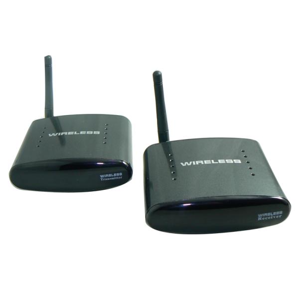 2.4G Wireless A/V Transmitter & Receiver /Wireless IR Remote Extender(250m)