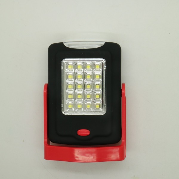 Portable LED Lights Flashlight Torch Lantern Work Light 20 Camping Bicycle Lamp-red