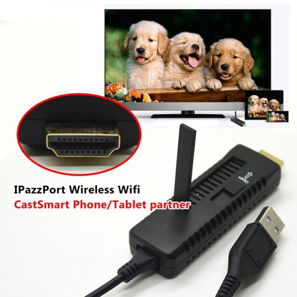 iPazzPort Wireless Wifi Cast,Smart Phone/Tablet partner