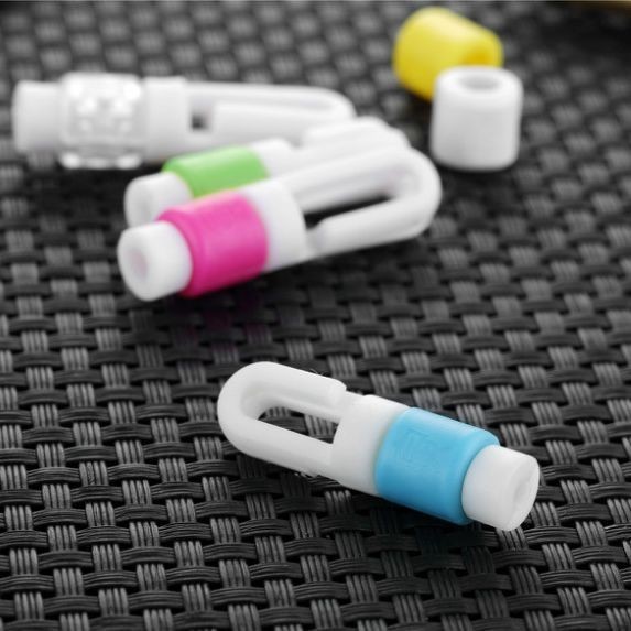 unique Design Colorful mini portable cute silicone cabo digital Cord Saver Cover For iPhone Charging Cable Protector
