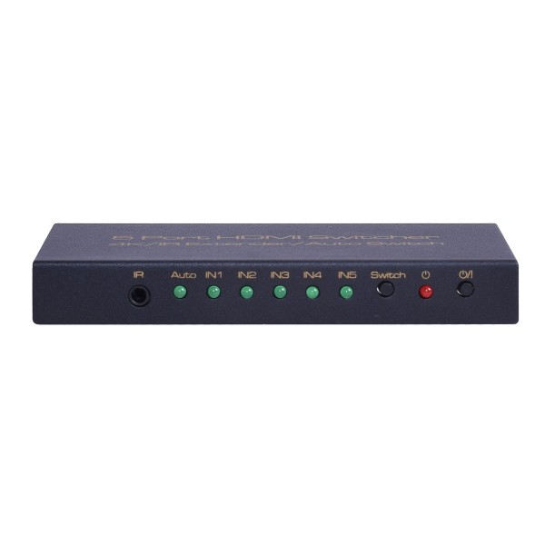 VOXLINK New 5 Port HDMI Switcher US