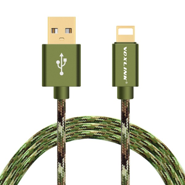 Voxlink Type C Cable MacBook Chomebook Xiaomi Nexus Letv Oneplus Nylon Braided Data Charging Wire Fast Charge USB 3.0 2.0 0.5m