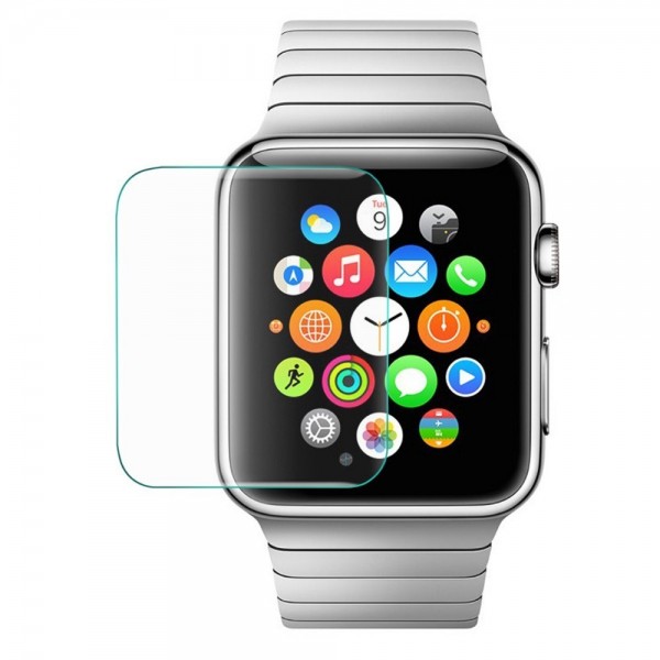 2015 Newest High Quality 0.3mm 9H HD Tempered Glass Screen Protector For 42mm Apple Watch