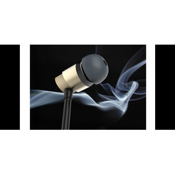 H9 Aluminum alloy intermediate grade fever level comfortable headset Silver Black, silver yellow