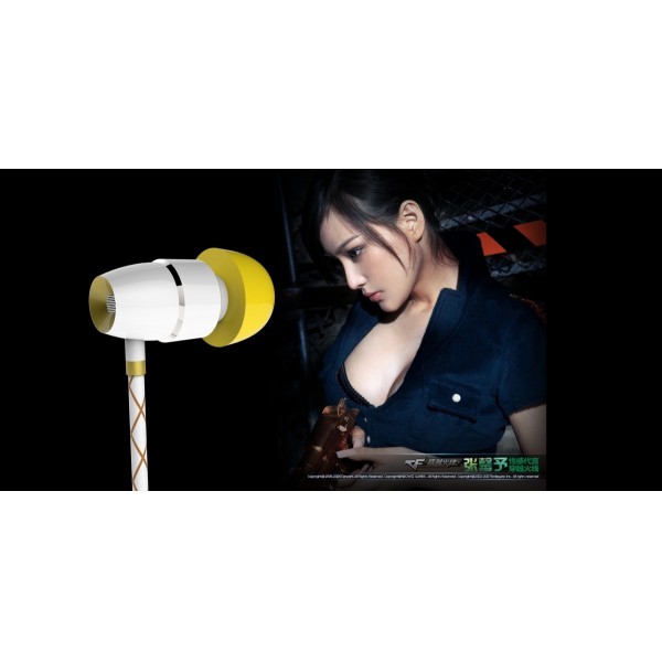 Icablelink H8 Aluminum alloy intermediate grade fever level comfortable headset orange