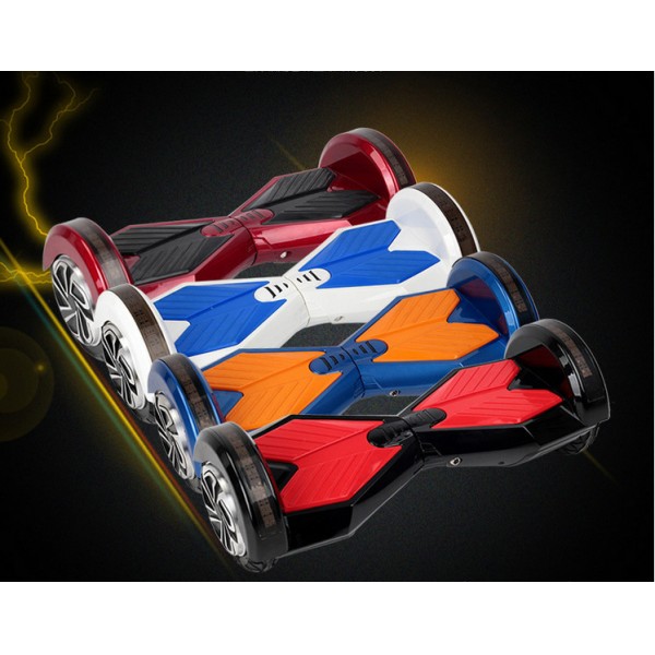 8 inch Self Balancing Scooter Electric 2 wheel standing Scooter with bluetooth speaker and LED light Balance car