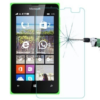 0.3mm arc edge Tempered Glass Screen Protector For Nokia Lumia 435 N435,retail box