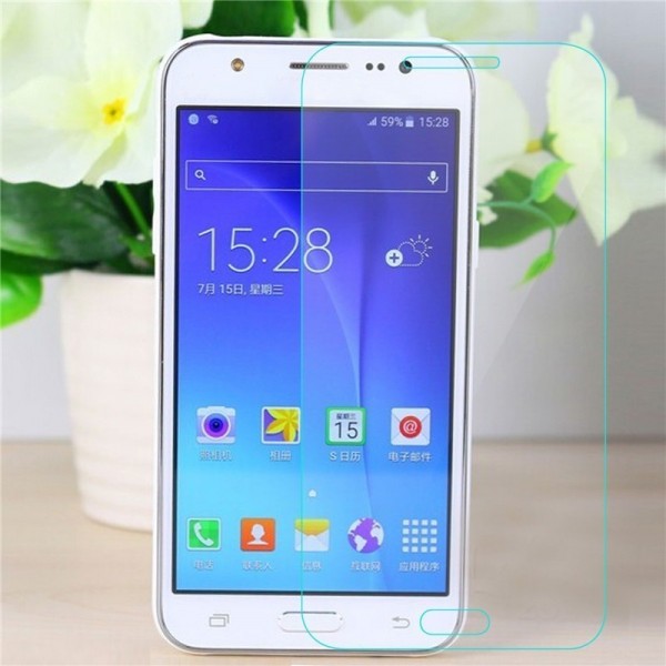 0.3mm arc edge Tempered Glass Screen Protector For Samsung Samsung Galaxy J7 J700F J700H-retail box