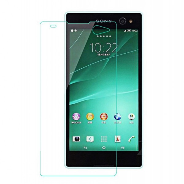 0.3mm arc edge Tempered Glass Screen Protector For Sony Xperia E4G E2033 E2003 E2053 E2006 E2043,retail box